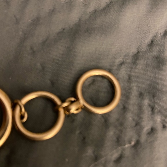 Chloe & Isabel antique gold bracelet with turq - Picture 3 of 5